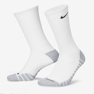 Nike Everyday Max Cushioned Socks White and Gray Men's Socks Set of 5
